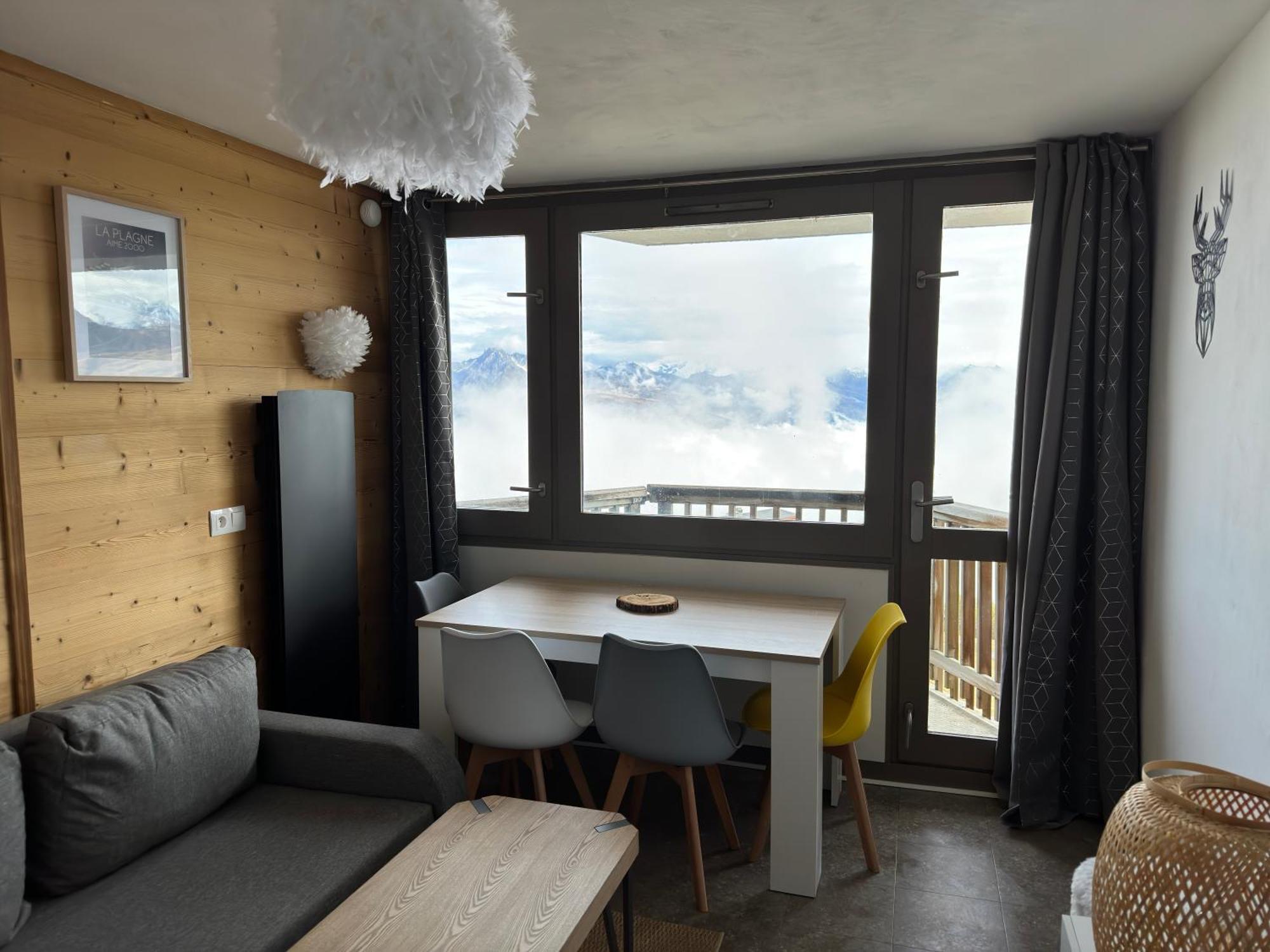 Paquebot Des Neiges - Appartement 4 Personnes - Vue Mont Blanc ลาปลาญ ภายนอก รูปภาพ