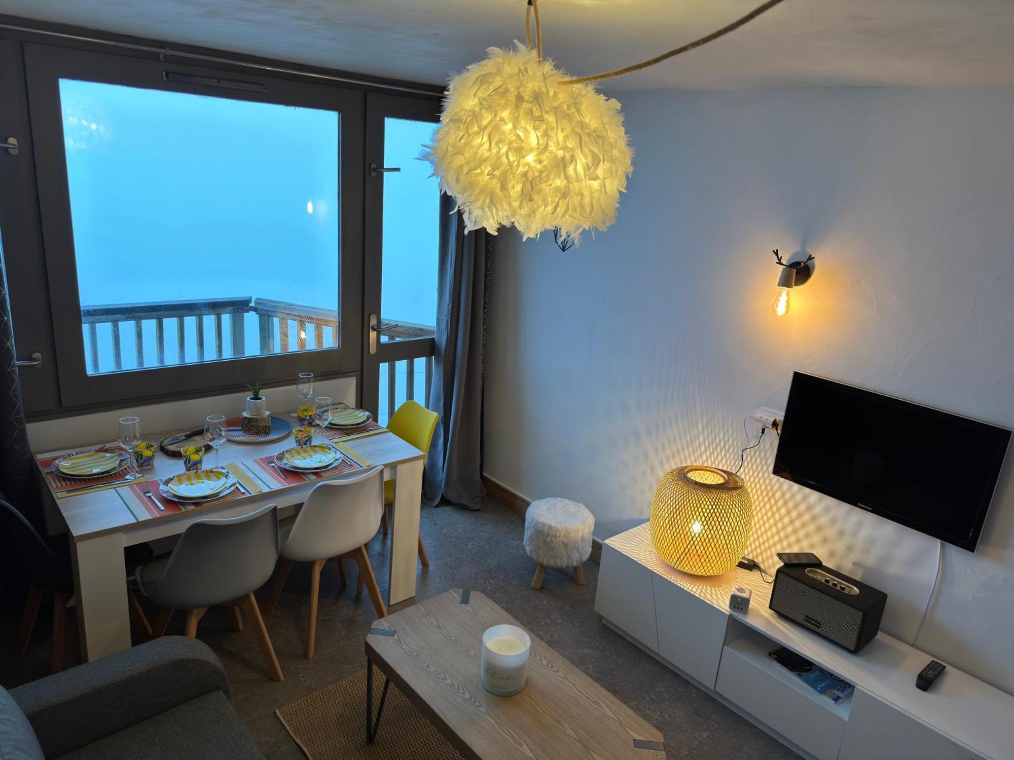 Paquebot Des Neiges - Appartement 4 Personnes - Vue Mont Blanc ลาปลาญ ภายนอก รูปภาพ